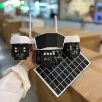 دوربین خورشیدی3لنز//بدون نیازبه برق-نگهبان باغ4G|دوربین مداربسته|کرمان, |دیوار