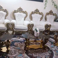 مبلمان ۹نفره و7نفره با میز وعسلی مناسب جهیزیه|مبلمان خانگی و میز عسلی|نجفآباد, کشاورز|دیوار