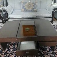 میز جلومبلی به همراه ۴ عسلی|مبلمان خانگی و میز عسلی|تهران, تهران‌نو|دیوار