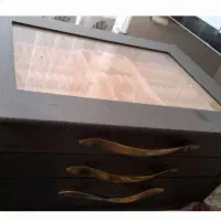 کنسول سرویس قاشق و چنگال چوبی