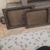 دوعدد سینی ویک رنده وعلاقه گیر