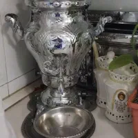 سماور گازی گل برجسته