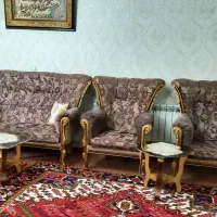 مبل ۷ نفره راحتی با پارچه ترکیه|مبلمان خانگی و میز عسلی|تبریز, |دیوار