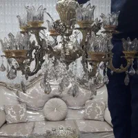 لوستر۶شاخه ۱۲شعله بزرگ|لوستر و چراغ آویز|کرج, شهرک یاس جنوبی|دیوار