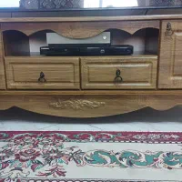 میز تلویزیون ام دی اف وکیوم شده در حد نو