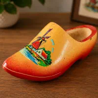 کفش چوبی هلندی اصل  Made in Holland  نو و تزئینی