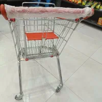 ترولی۶۰ لیتری فروشگاهی جنس خوب بدون ذره ای استفاده