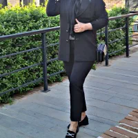 کت و شلوار مشکی مازراتی