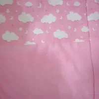 روتختی  و کوسن و بالشت تم ابر و ستاره سالم و تمیز|سرویس روتختی|باغستان, |دیوار