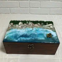 باکس رزینی طرح دریا