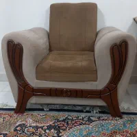 مبل 7نفره با میز عسل خوری|مبلمان خانگی و میز عسلی|گلبهار, نوبهار|دیوار