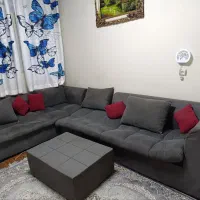 مبل ال راحتی سالم درحد هفت نفره