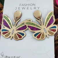 گوشواره رزینی یلدایی وسنتی