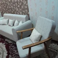 مبل نیم ست پنج نفره همراه با جلو مبلی،13/5میلیون|مبلمان خانگی و میز عسلی|تبریز, |دیوار