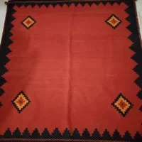 سفره دست بافت|گلیم، جاجیم، گبه|رفسنجان, |دیوار