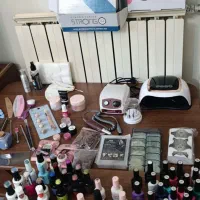 وسایل کاشت ناخن بصورت کامل و بسیار تمیز|آرایشی، بهداشتی، درمانی|رودهن, |دیوار