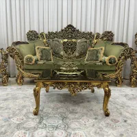 مبلمان استیل۹نفره در حد نو(سلطنتی)