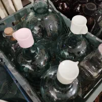 تنگ شیشه ای جای آبغوره و آبلیمو و....