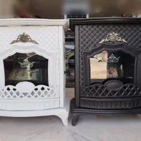 پخش بخاری گازی شومینه مدل حصیری