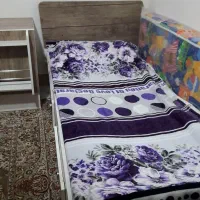 تخت نوجوان ونوزادی همراه کمدومیزتحریر|تخت و سرویس خواب|تویسرکان, |دیوار