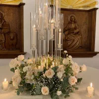 شمعدان کریستال وارداتی