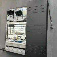 آینه شلف دار مشکی