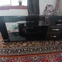 میز تلوزیون شیشه ای با کشو ام دی اف|میز تلویزیون|رشت, حمیدیان|دیوار
