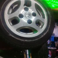 رینگ لاستیک پراید در حد نو کویر تایر به فروش میرسد|قطعات یدکی و لوازم جانبی|شریف‌آباد, |دیوار