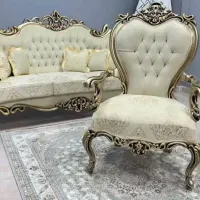 22مبل سلطنتی،اسفنج35،درتولیدی انصاری۱۱شهرمبل|مبلمان خانگی و میز عسلی|یاسوج, |دیوار