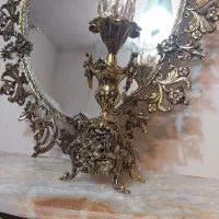 فروش آینه و شمعدان و ساعت تمام برنز|بوفه، ویترین، کنسول|ملایر, |دیوار