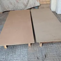 تخت و سرویس خواب دو نفره تشک پاتختی|تخت و سرویس خواب|شاهین‌شهر, فردوسی|دیوار