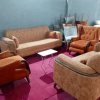 مبل۸نفره چستر سالم پارچه ترک