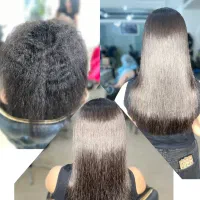 کراتین احیاهزینه مواد+آموزش،شنیون میکاپ زلف رایگان