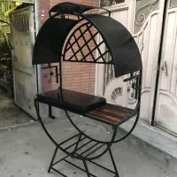 منقل کبابی بیضی