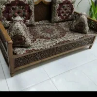 تخت سنتی با چوب چنارM/20|تخت و سرویس خواب|اصفهان, فجر|دیوار