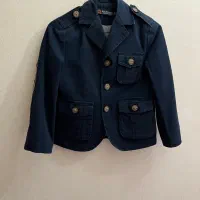 کت کتان پسرانه سرمه ای