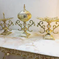 ظروف پذیرایی برنجی و آلیاژی کنارسالنی|صنایع دستی و سایر لوازم تزئینی|مشهد, جوادیه|دیوار