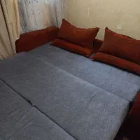 تخت دونفره مبلی