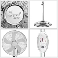 پنکه تمام استیل صفحه نمایشی لمسی کنترل پره استیل|پنکه و تصفیه‌کنندهٔ هوا|یزد, |دیوار