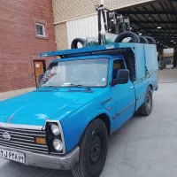 وانت نیسان خرکدار حمل شیشه سکوریت و سنگ اسلب ....