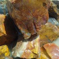 سنگ چاسپر عقیق راف