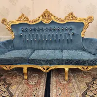مبل سلطنتی استیل|مبلمان خانگی و میز عسلی|خمینی‌شهر, |دیوار