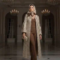 مانتوهای مجلسی نو اتیکت دار