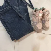 شلوار جین وکتونی بچه گانه