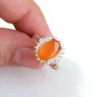 انگشتر عقیق یمنی اصل، صددرصد طبیعی و معدنی|جواهرات|همدان, |دیوار