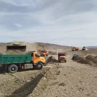 گریدر غلطک آبپاش بیل مکانیکی کمپرسی کمرشکن