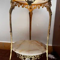 میز تلفن برنز