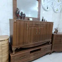 آینه کنسول و میزتلویزیون مدل ونیز تولیدی میلانو222|میز تلویزیون|تبریز, |دیوار