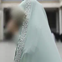 چادر عروس جواهردوزی