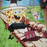 فرش و پرده کودکانه و ماشین|فرش|رباطکریم, مسکن مهر آبشناسان|دیوار